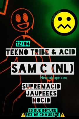 Tekno, Tribe & Acid with Sam. C